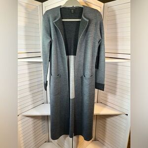 NEW TAHARI LONG OPEN CARDIGAN